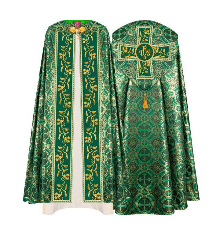 GOTHIC COPE VESTMENTS ORNATED WITH FLORAL DESIGN