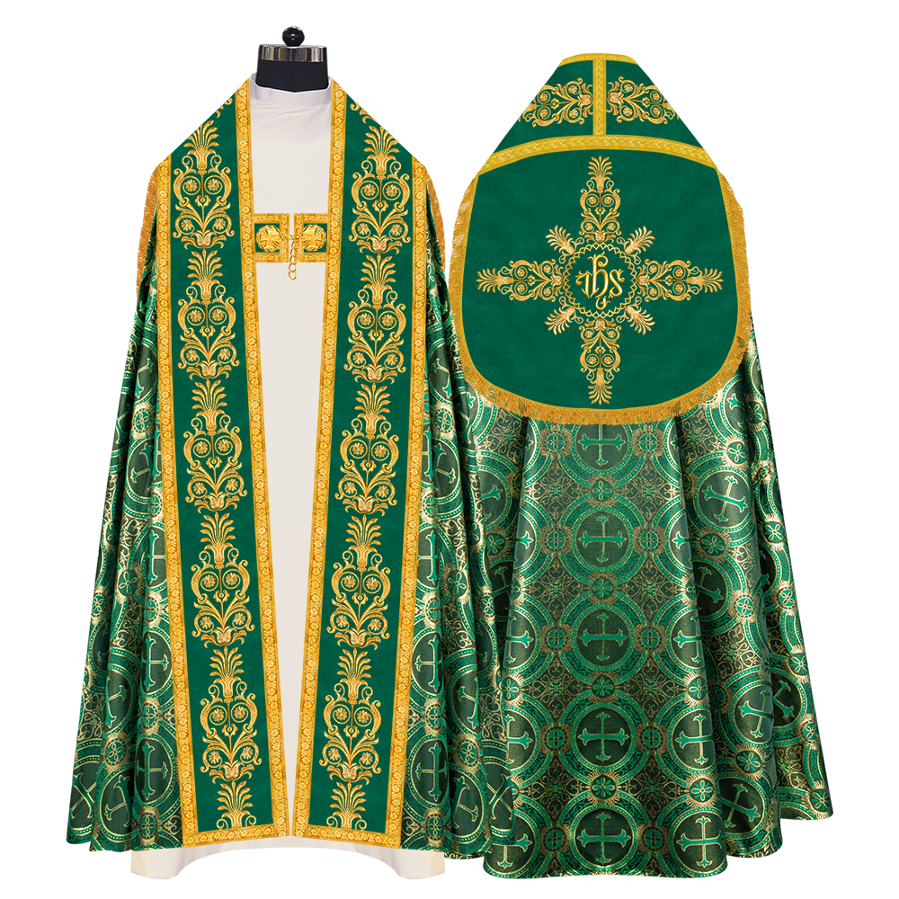 Fervent Roman cope vestment - Victoria collection