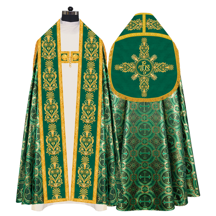 Fervent Roman cope vestment - Victoria collection