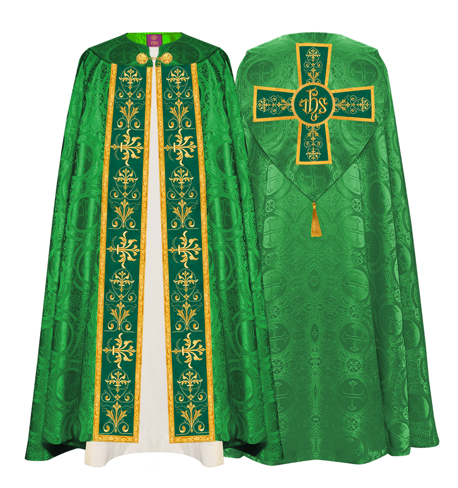 GOTHIC COPE WITH ORNATE EMBROIDERY