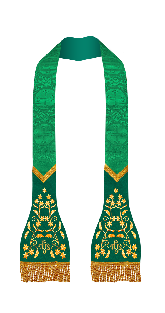 Solemn Roman Stole Vestments - Floral collection