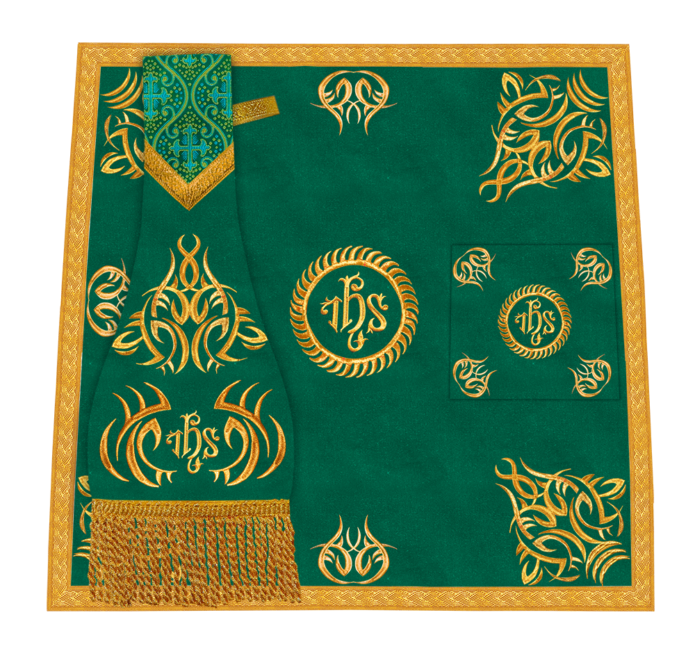 Marvelous mass set with Golden Embroidery - Angelic collection