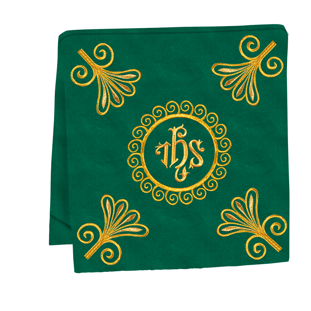 Ornate Embroidery Mass Set with Motif