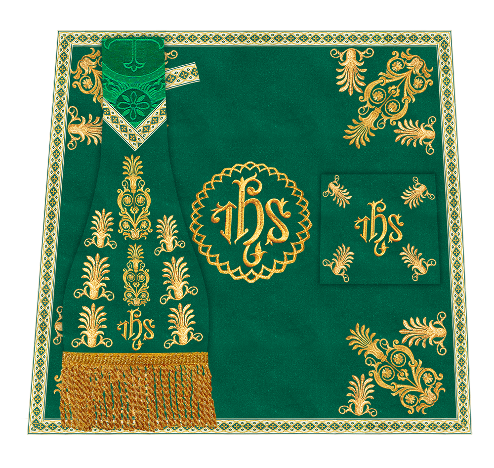 Embroidered Motif and Trims Mass Set