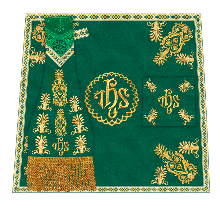 Embroidered Motif and Trims Mass Set