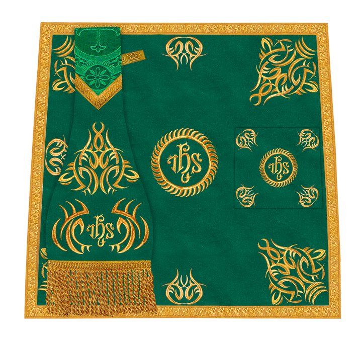 Marvelous mass set with Golden Embroidery - Angelic collection