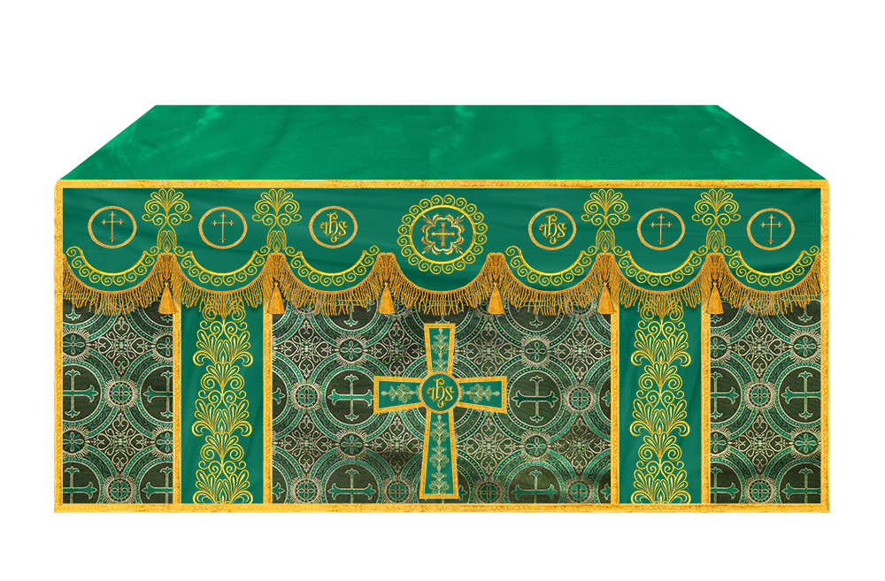 Altar Cloth with Liturgical Motif