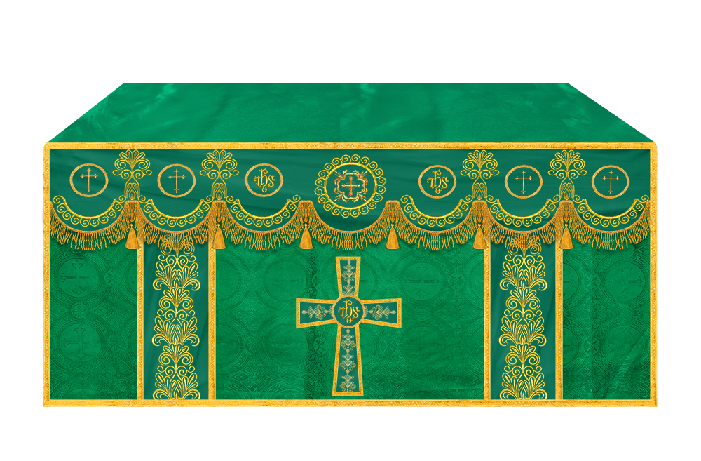 Altar Cloth with Liturgical Motif