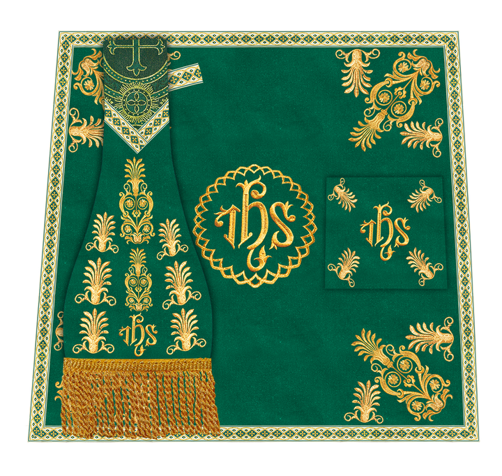 Embroidered Motif and Trims Mass Set