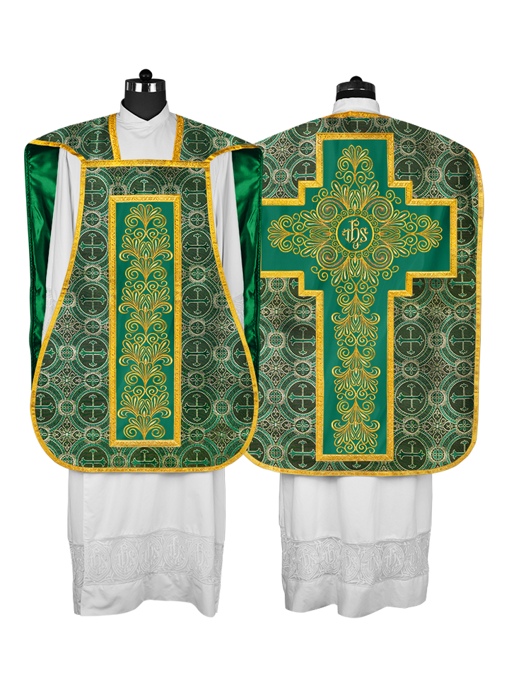 Traditional Roman chasuble vestment - Flourish collection