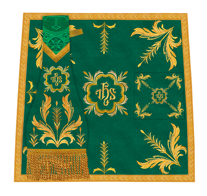 Embroidered Mass set with Motif - Sanctus Collection