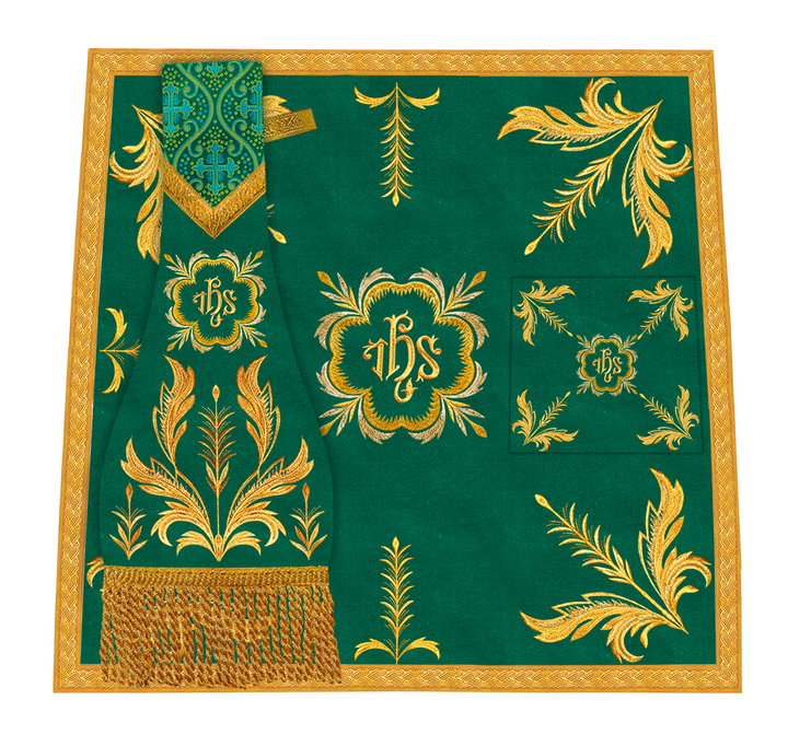 Embroidered Mass set with Motif - Sanctus Collection