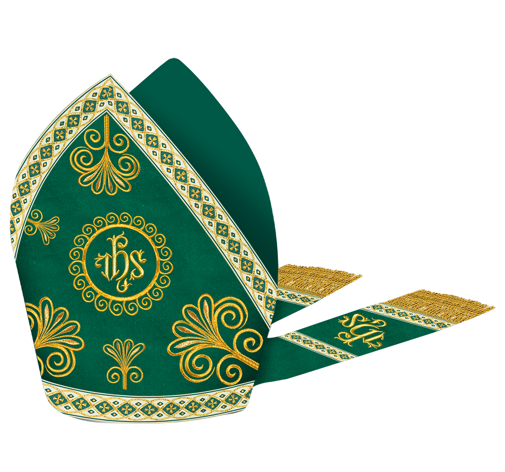 Liturgical Roman Mitre Vestment and Trims