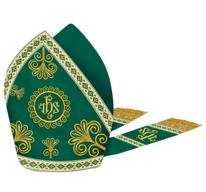 Liturgical Roman Mitre Vestment and Trims