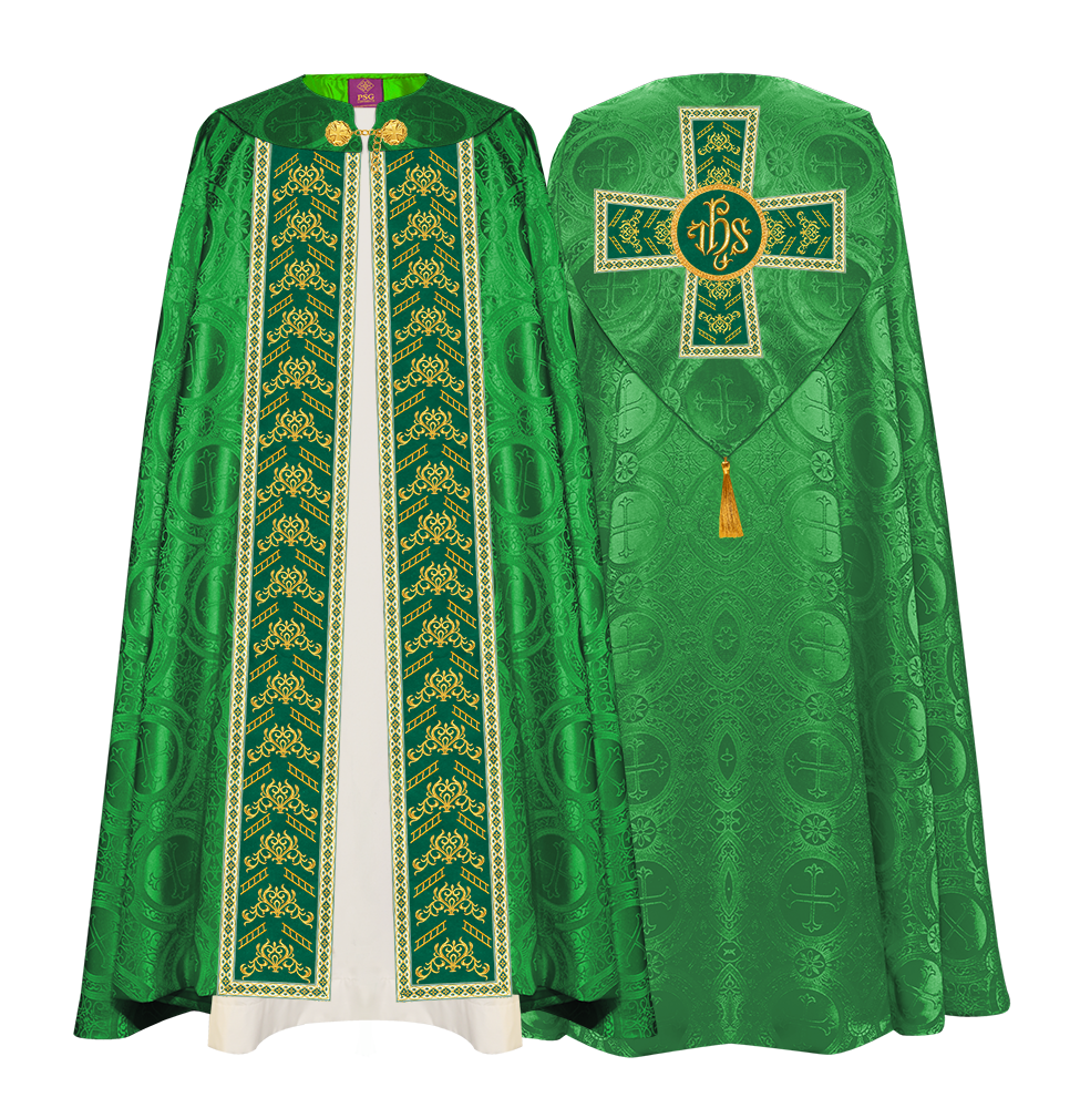 GOTHIC COPE VESTMENTS WITH ADORNED MOTIFS