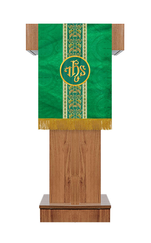 Pulpit/Lectern with Motif and Trims