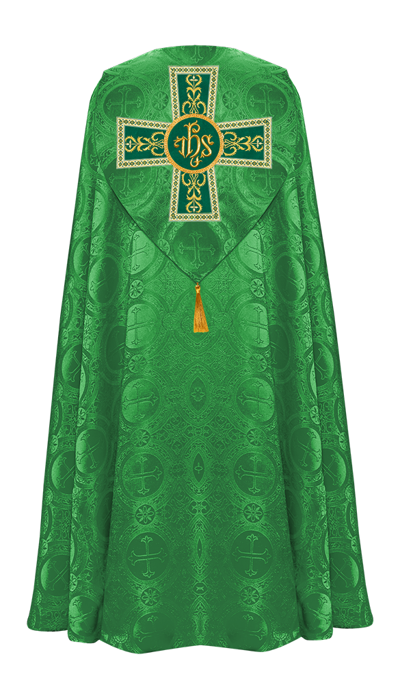 GOTHIC COPE VESTMENTS WITH ADORNED ORPHREY