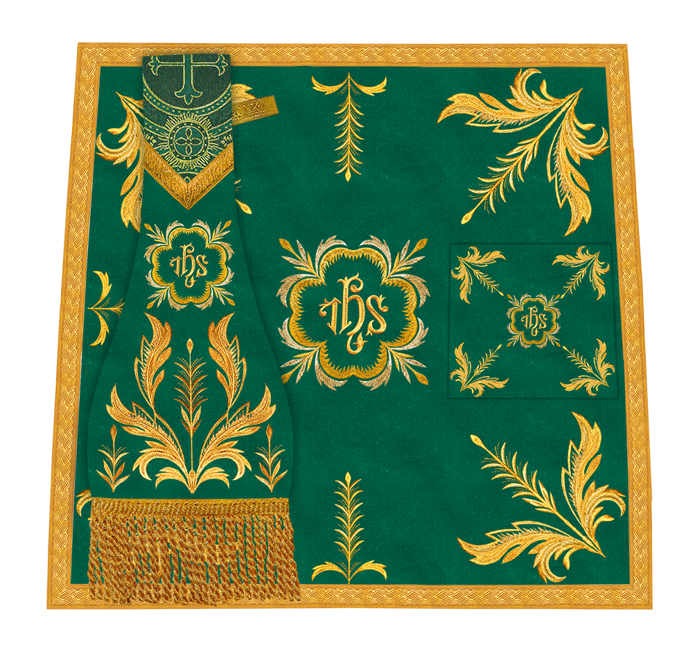 Embroidered Mass set with Motif - Sanctus Collection