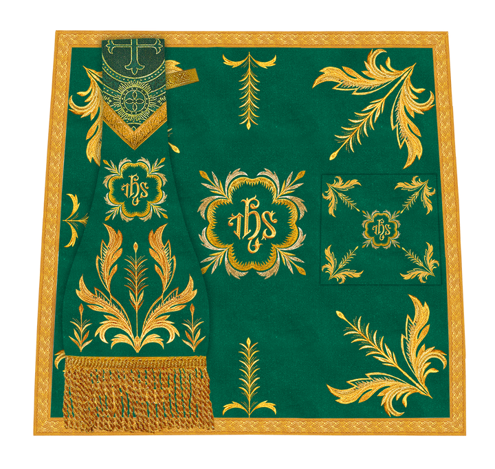 Embroidered Mass set with Motif - Sanctus Collection