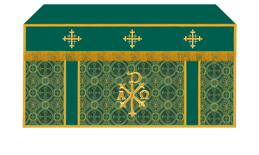 Altar Cloth with Spiritual Cross