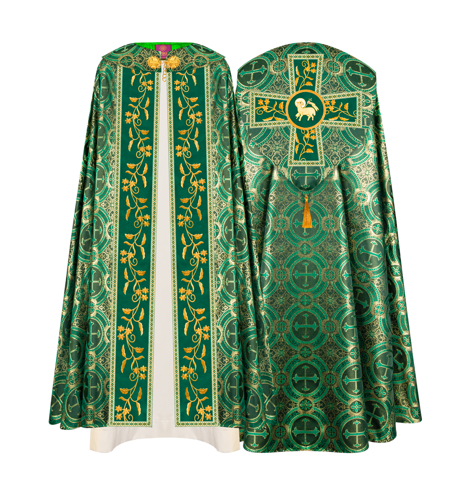 GOTHIC COPE VESTMENTS ORNATED WITH FLORAL DESIGN
