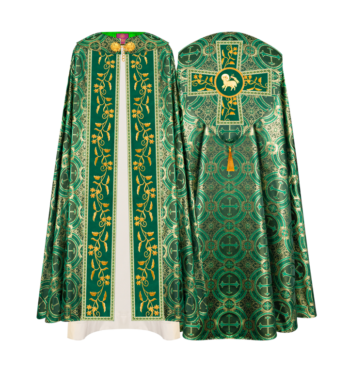GOTHIC COPE VESTMENTS ORNATED WITH FLORAL DESIGN