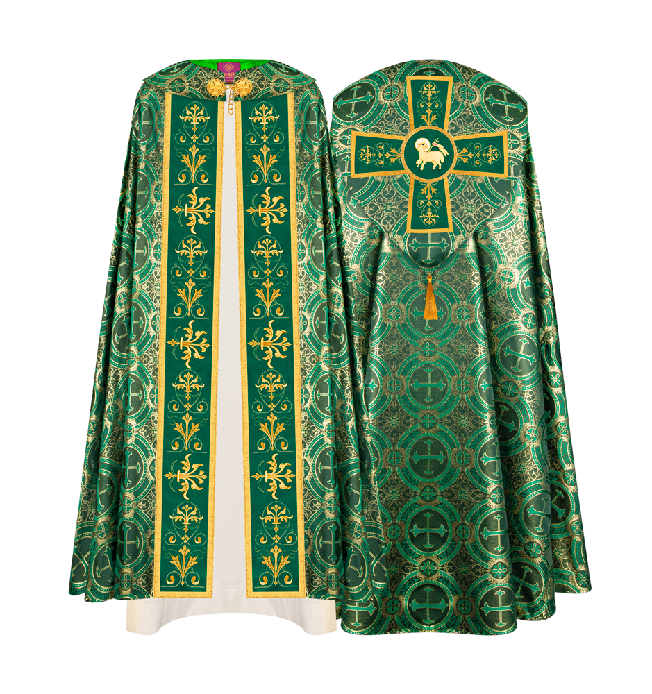 GOTHIC COPE WITH ORNATE EMBROIDERY