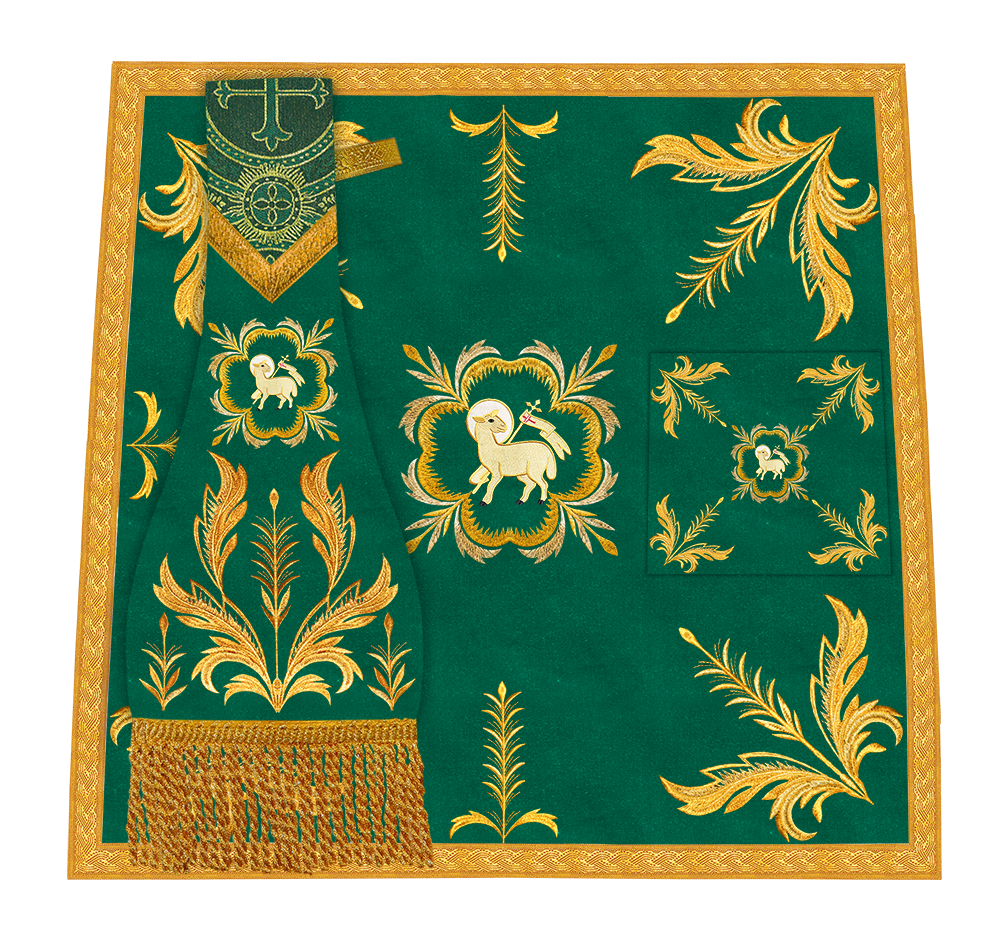 Embroidered Mass set with Motif - Sanctus Collection