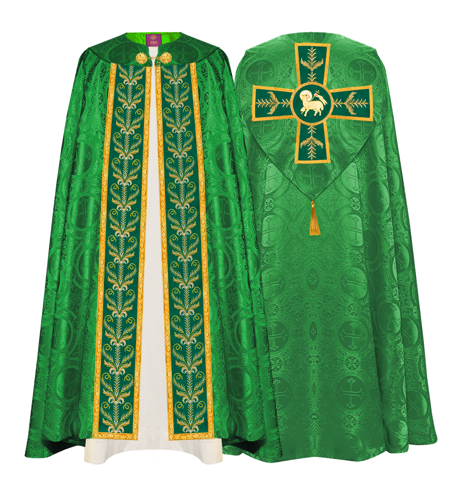 GOTHIC COPE WITH ENHANCED EMBROIDERY