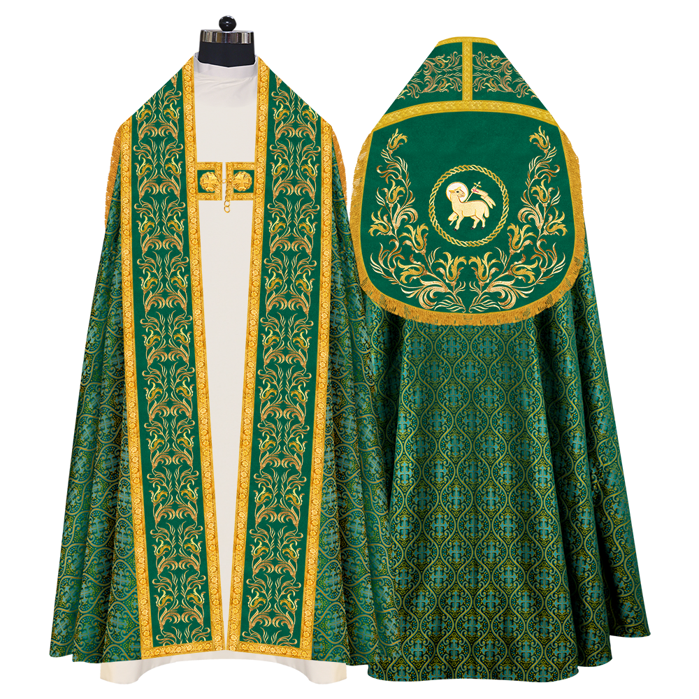 Roman Cope Vestment with Adorned Orphery