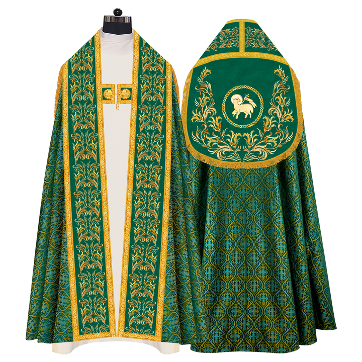 Roman Cope Vestment with Adorned Orphery