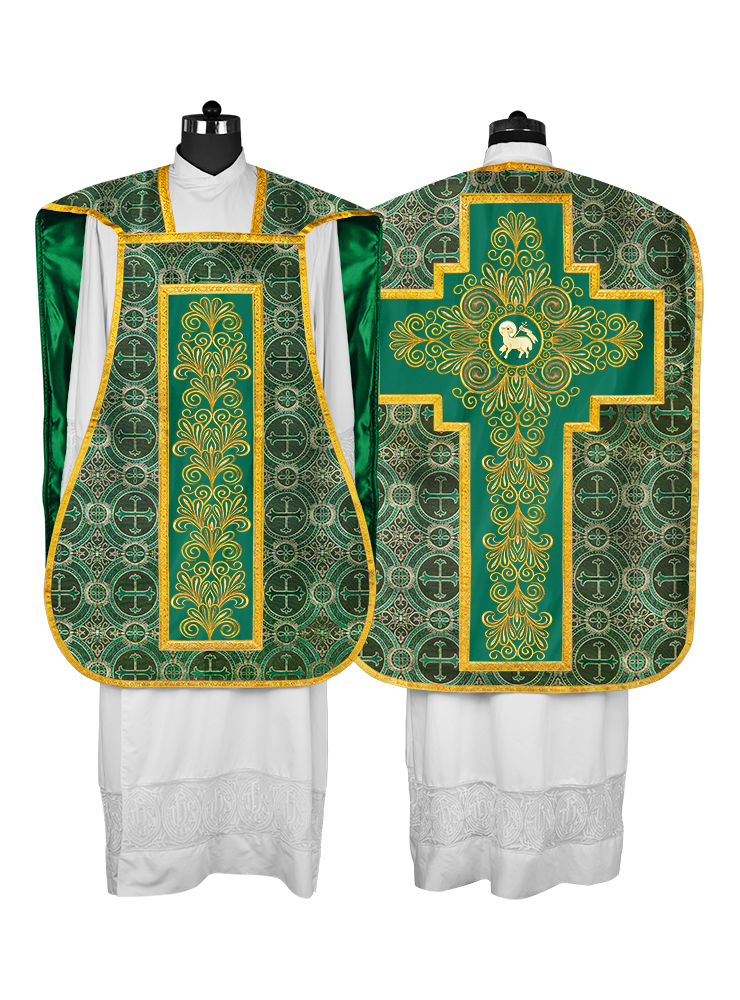 Traditional Roman chasuble vestment - Flourish collection