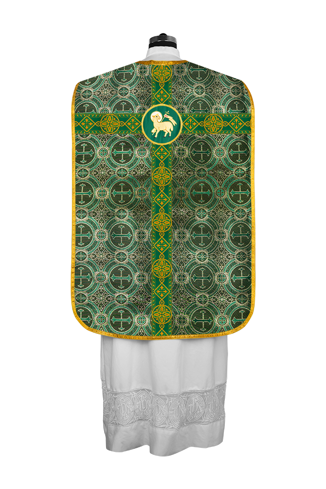 Embroidered Roman Chasuble Vestment