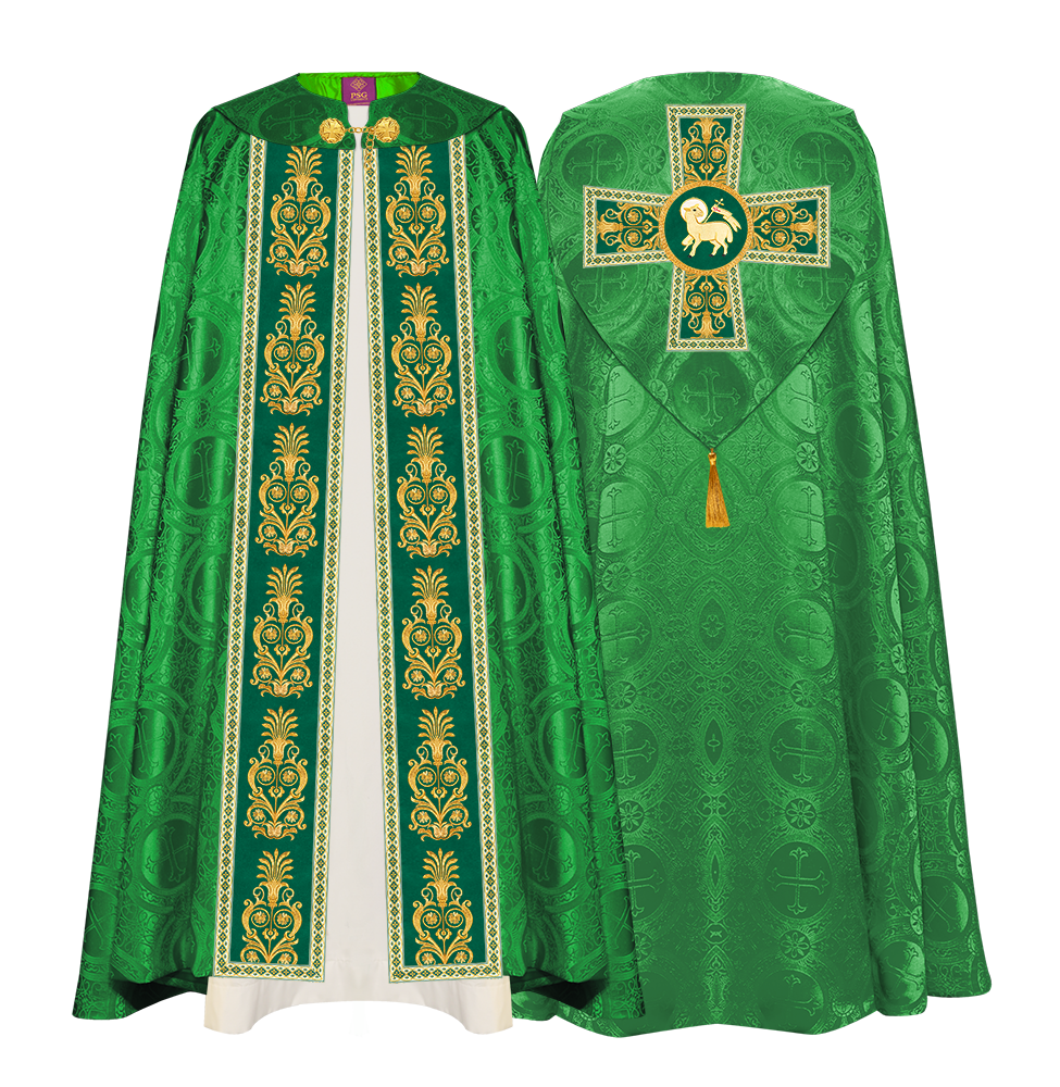 GOTHIC COPE WITH EMBROIDERED MOTIFS