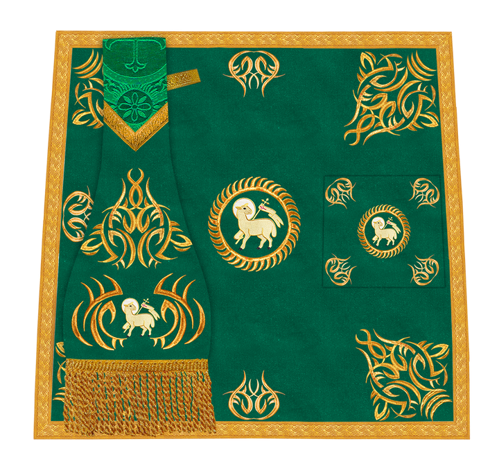 Marvelous mass set with Golden Embroidery - Angelic collection