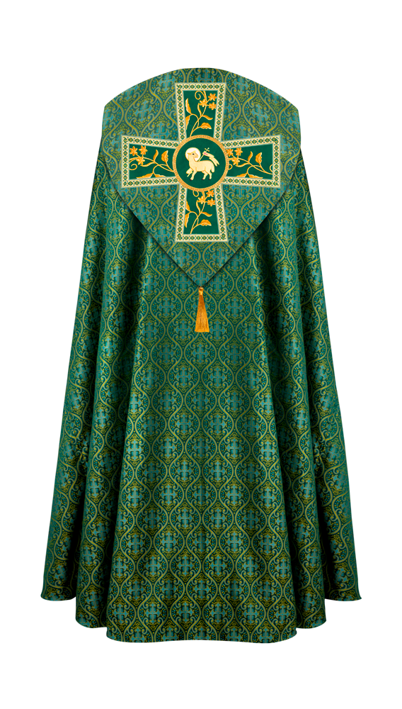 GOTHIC COPE VESTMENTS ORNATED WITH FLORAL DESIGN