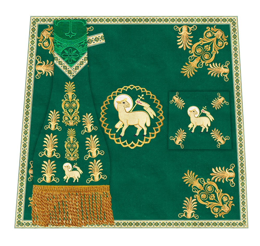 Embroidered Motif and Trims Mass Set