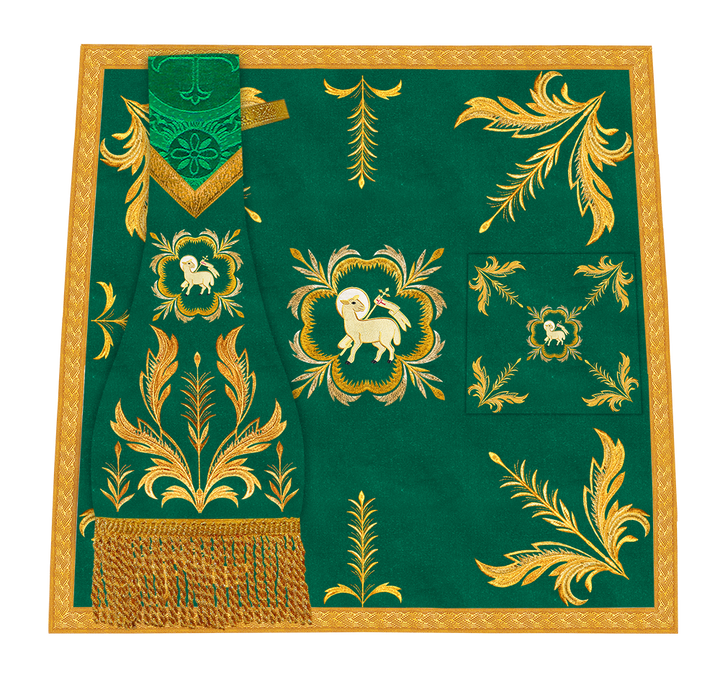 Embroidered Mass set with Motif - Sanctus Collection