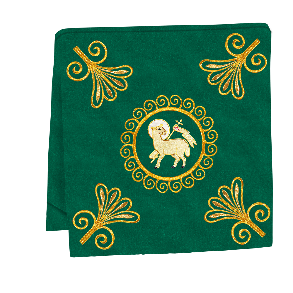 Ornate Embroidery Mass Set with Motif