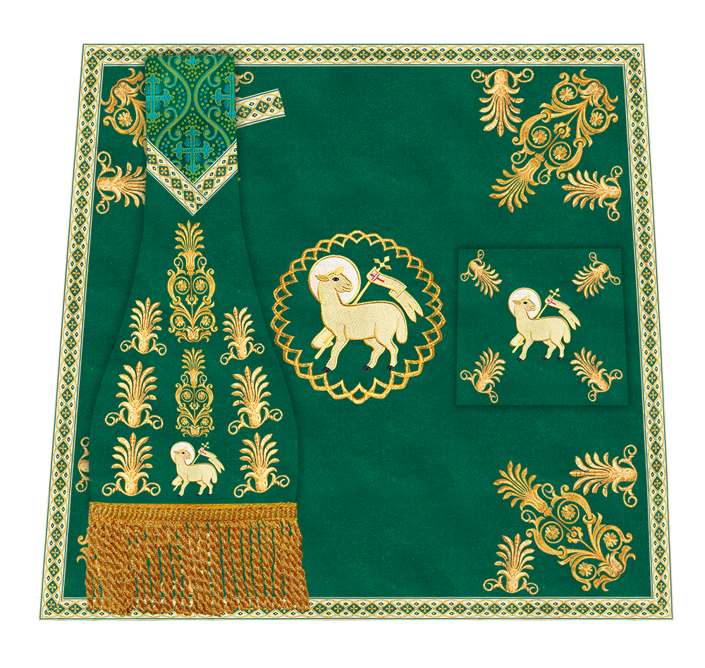 Embroidered Motif and Trims Mass Set