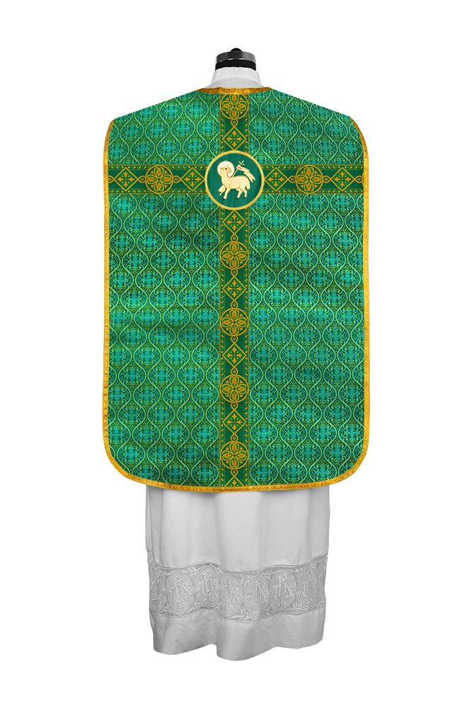 Embroidered Roman Chasuble Vestment