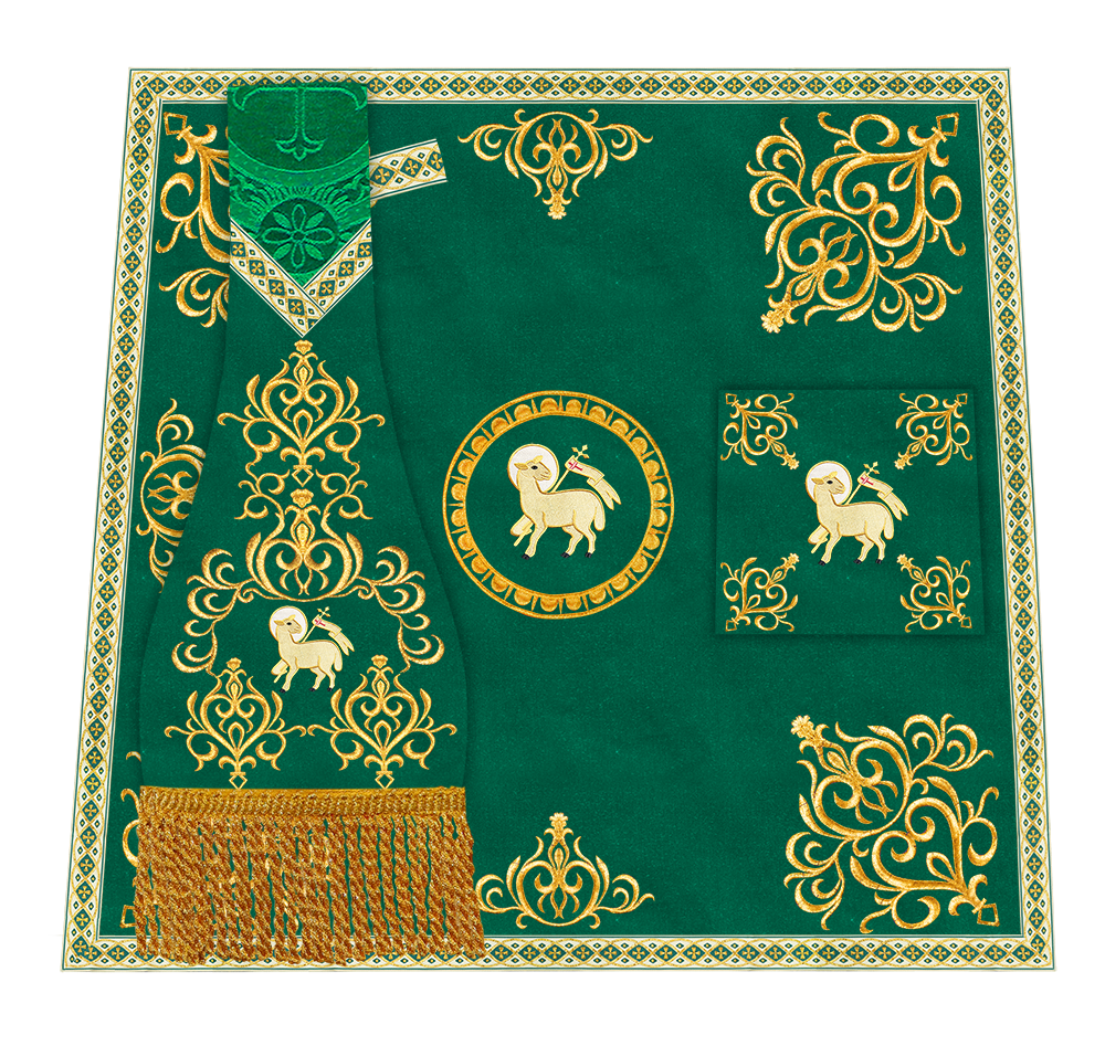 Emboidery Church Mass Set