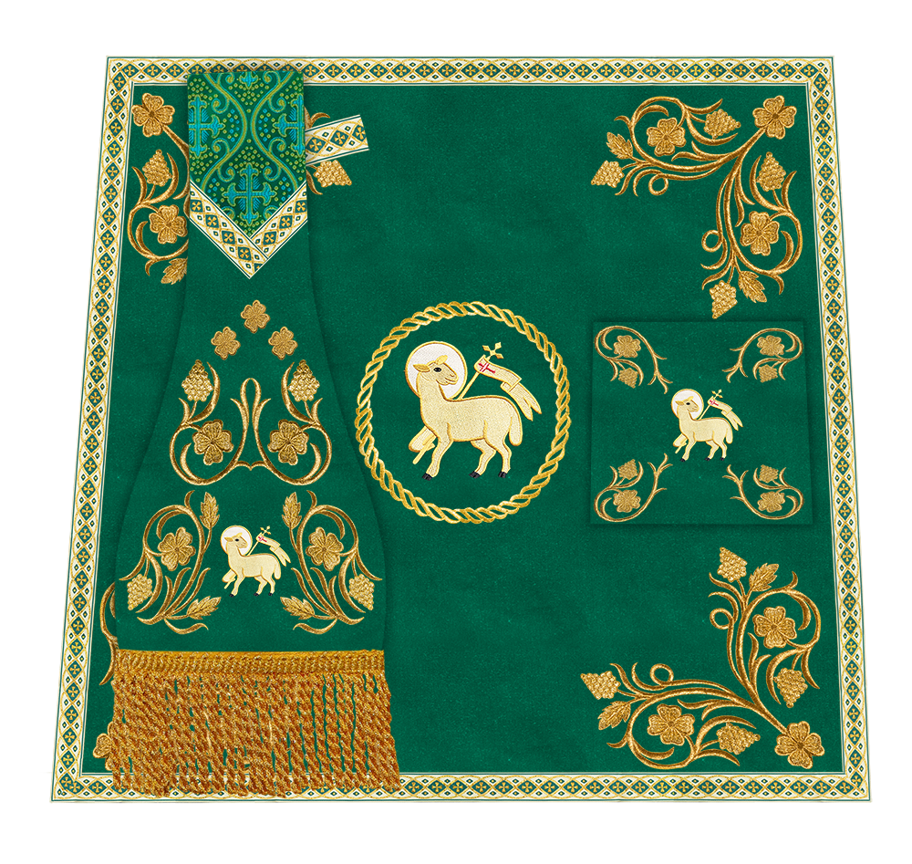 Grapes Embroidery Mass set with Motif