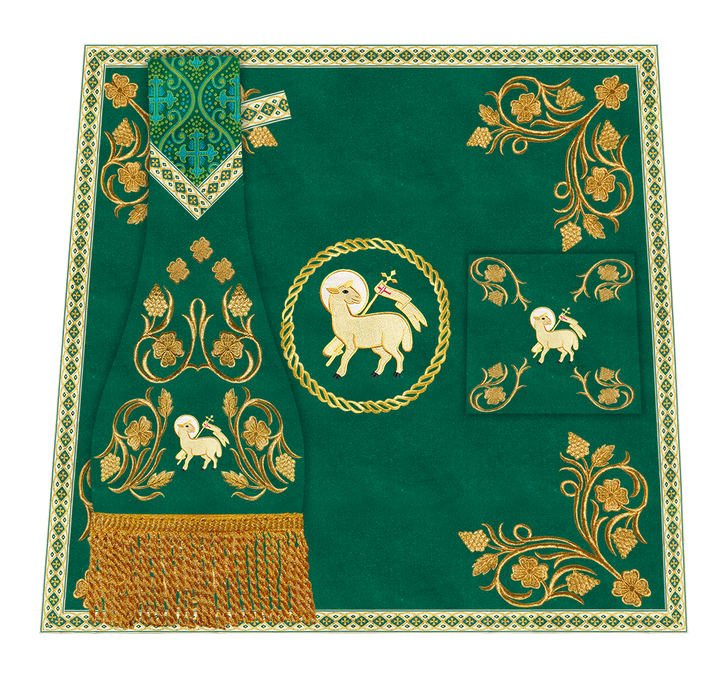 Grapes Embroidery Mass set with Motif