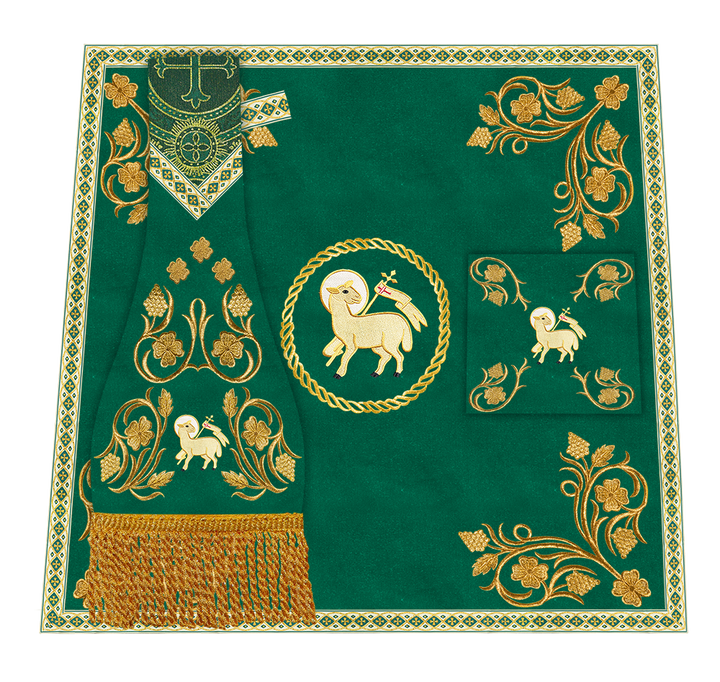 Grapes Embroidery Mass set with Motif