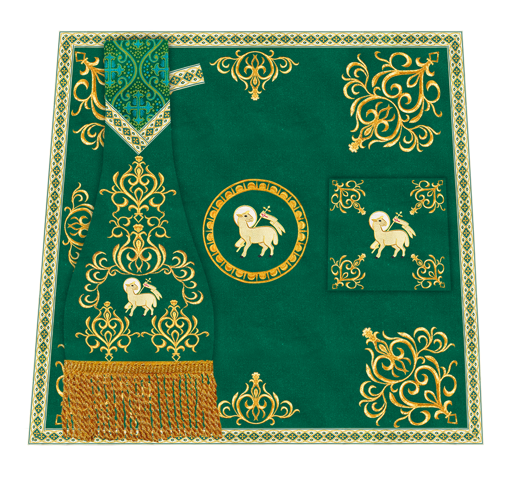 Emboidery Church Mass Set