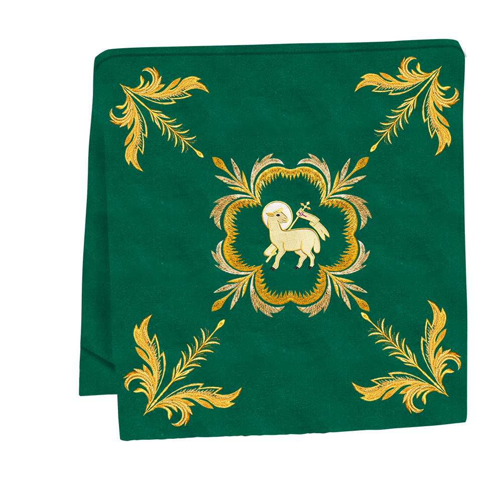 Mass Set Vestment with Embroidery Trims