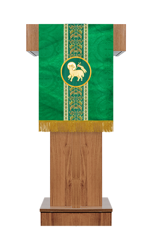 Pulpit/Lectern with Motif and Trims