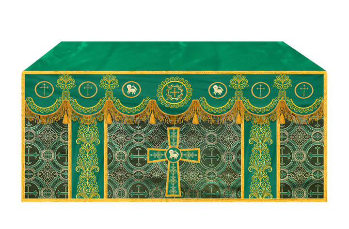 Altar Cloth with Liturgical Motif