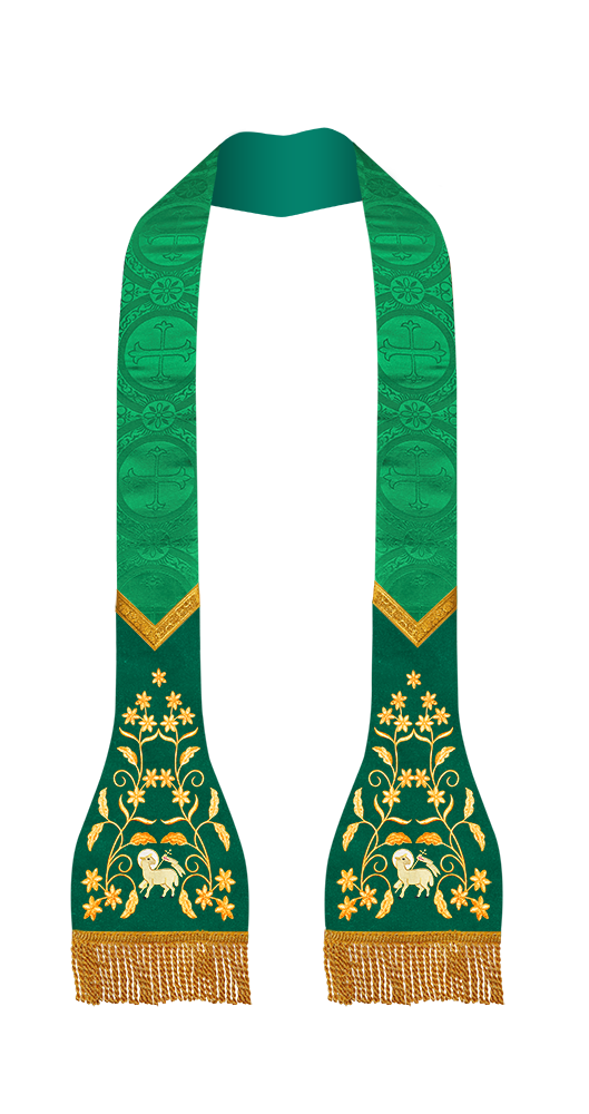 Solemn Roman Stole Vestments - Floral collection